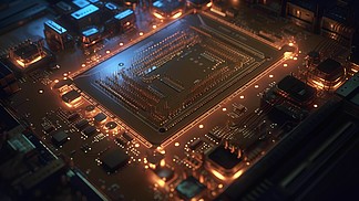 微觀世界的藝術 雙極型集成電路半導體芯片攝影與設計探索